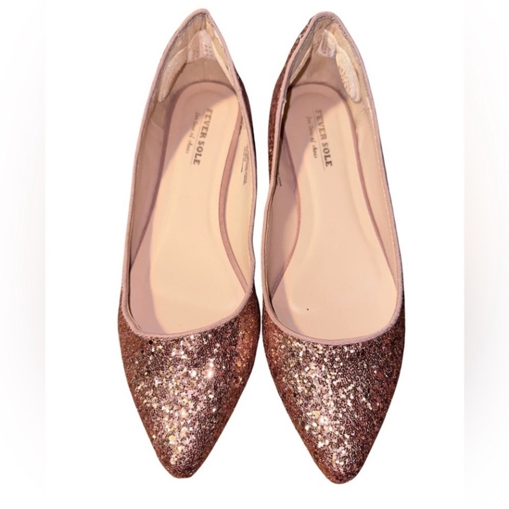 Fever Soul Glitter Flat Size 9.5
